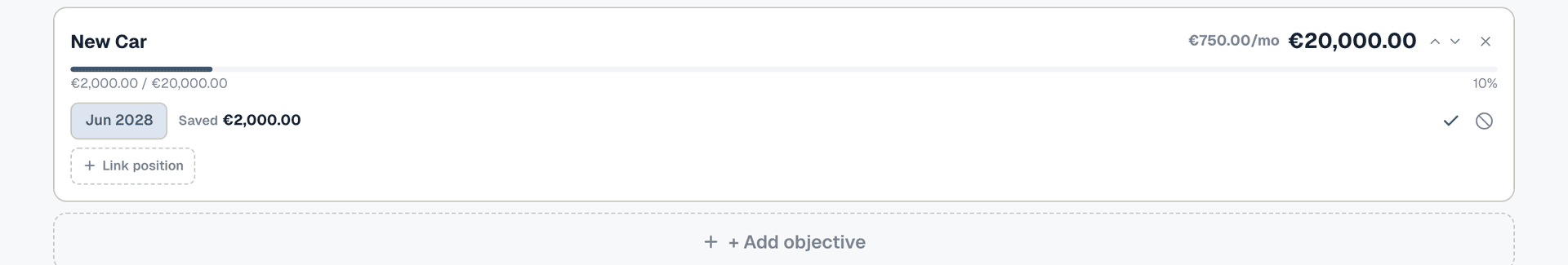 Step 2: Account for what you have