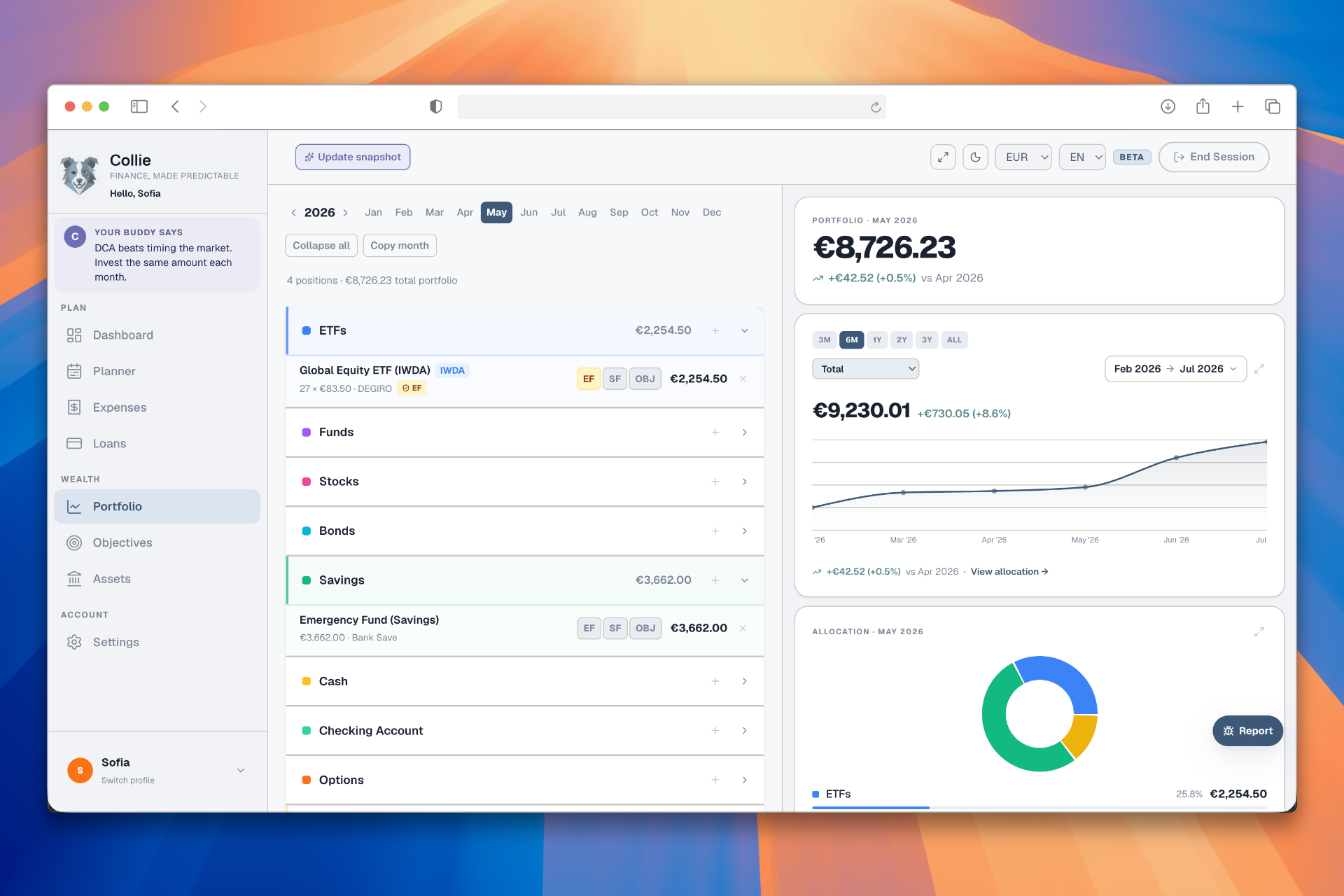 Collie investment portfolio